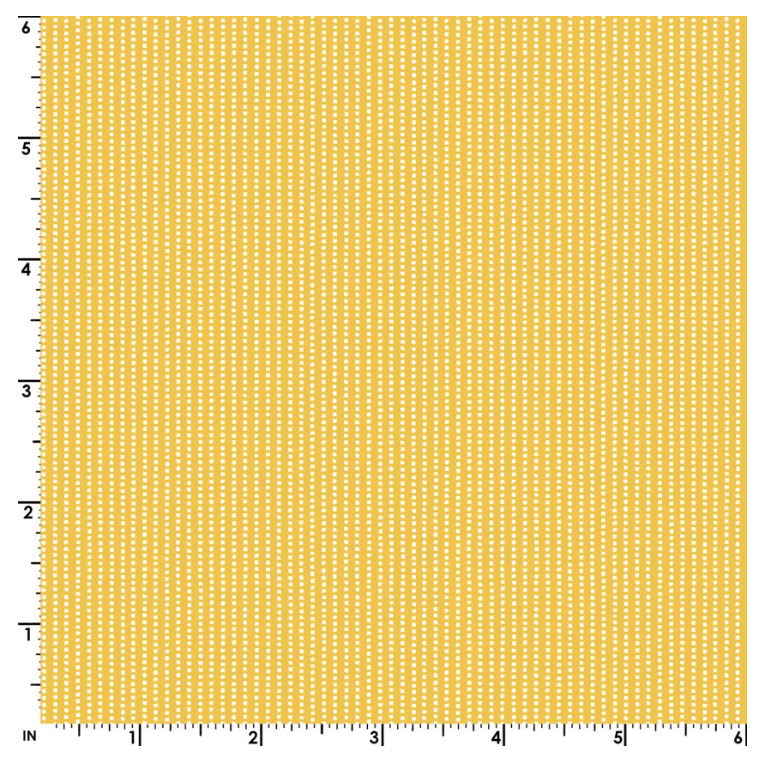 Vintage Flora Perforated Stripe Yellow - MAS10336-S
