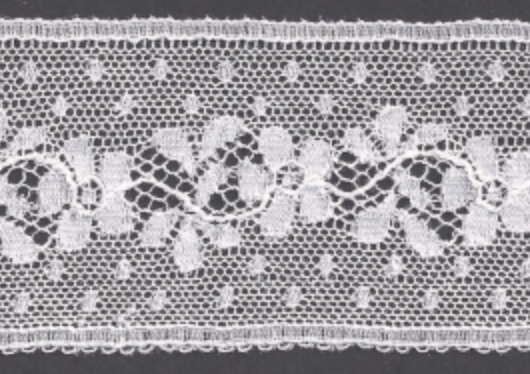 French Val Lace  - White - 21233