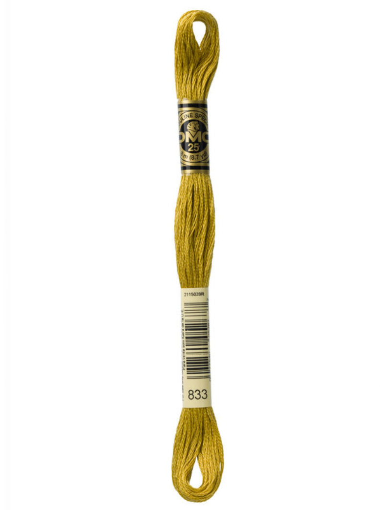 DMC embroidery floss #833