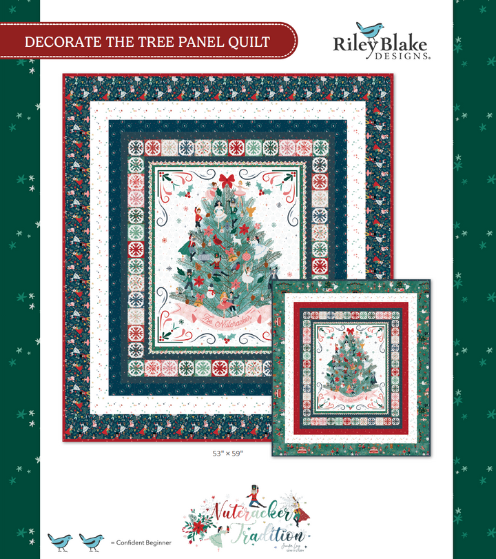 Decorate the Tree Panel Quilt Kit