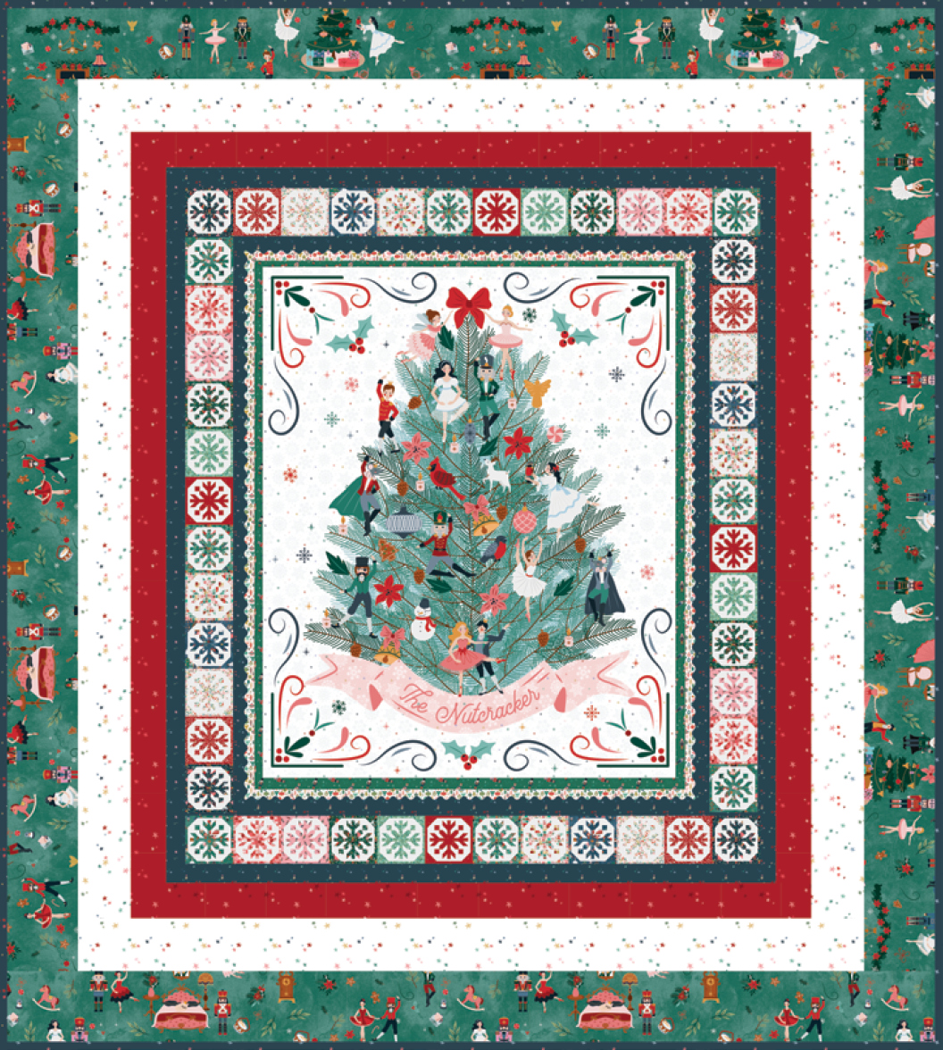 Decorate the Tree Panel Quilt Kit