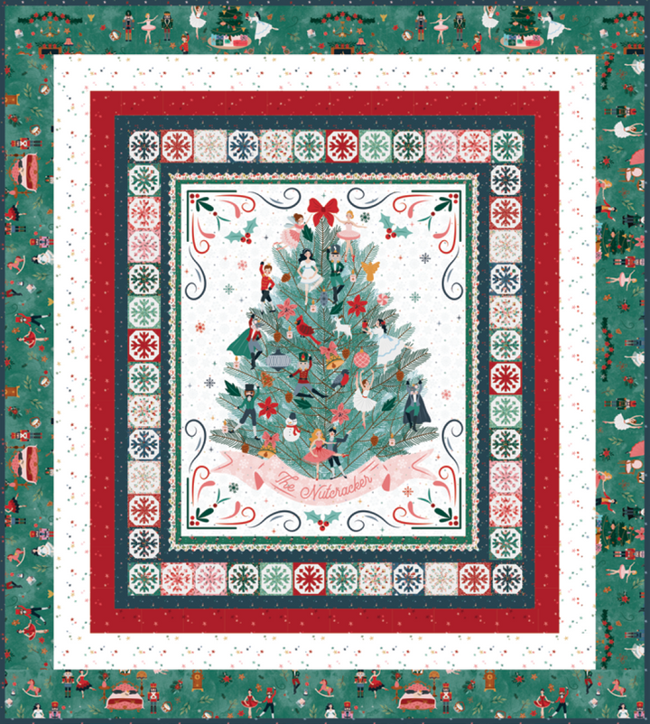 Decorate the Tree Panel Quilt Kit