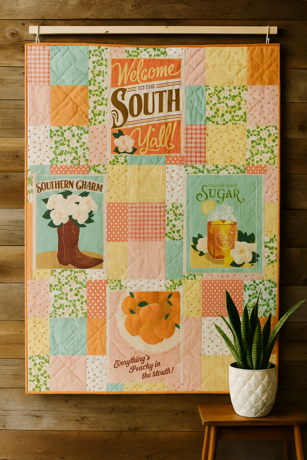 Pre-Order - Southern Charm "Picture Perfect" Quilt Kit