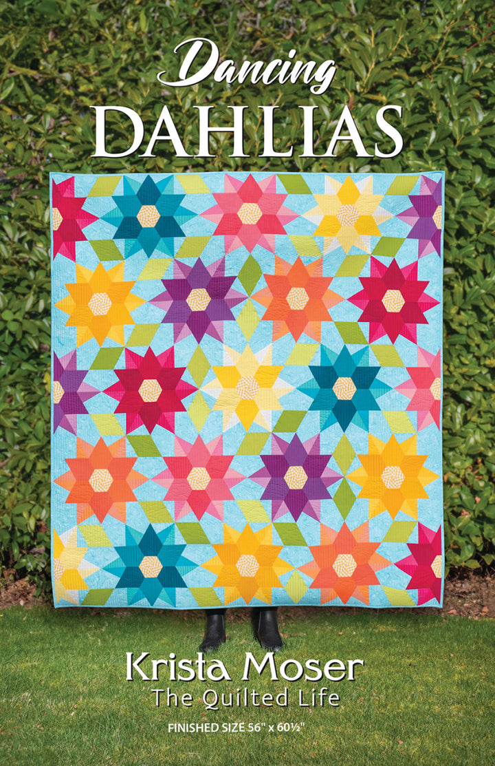 Dancing Dahlias Pattern - TQL10034