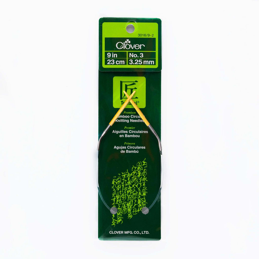Clover Circular Needles 9"