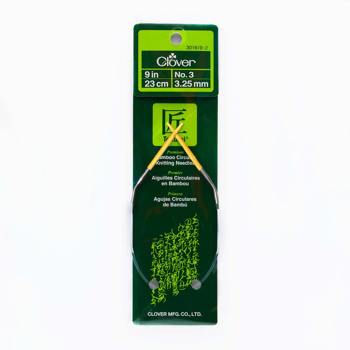 Clover Circular Needles 9"
