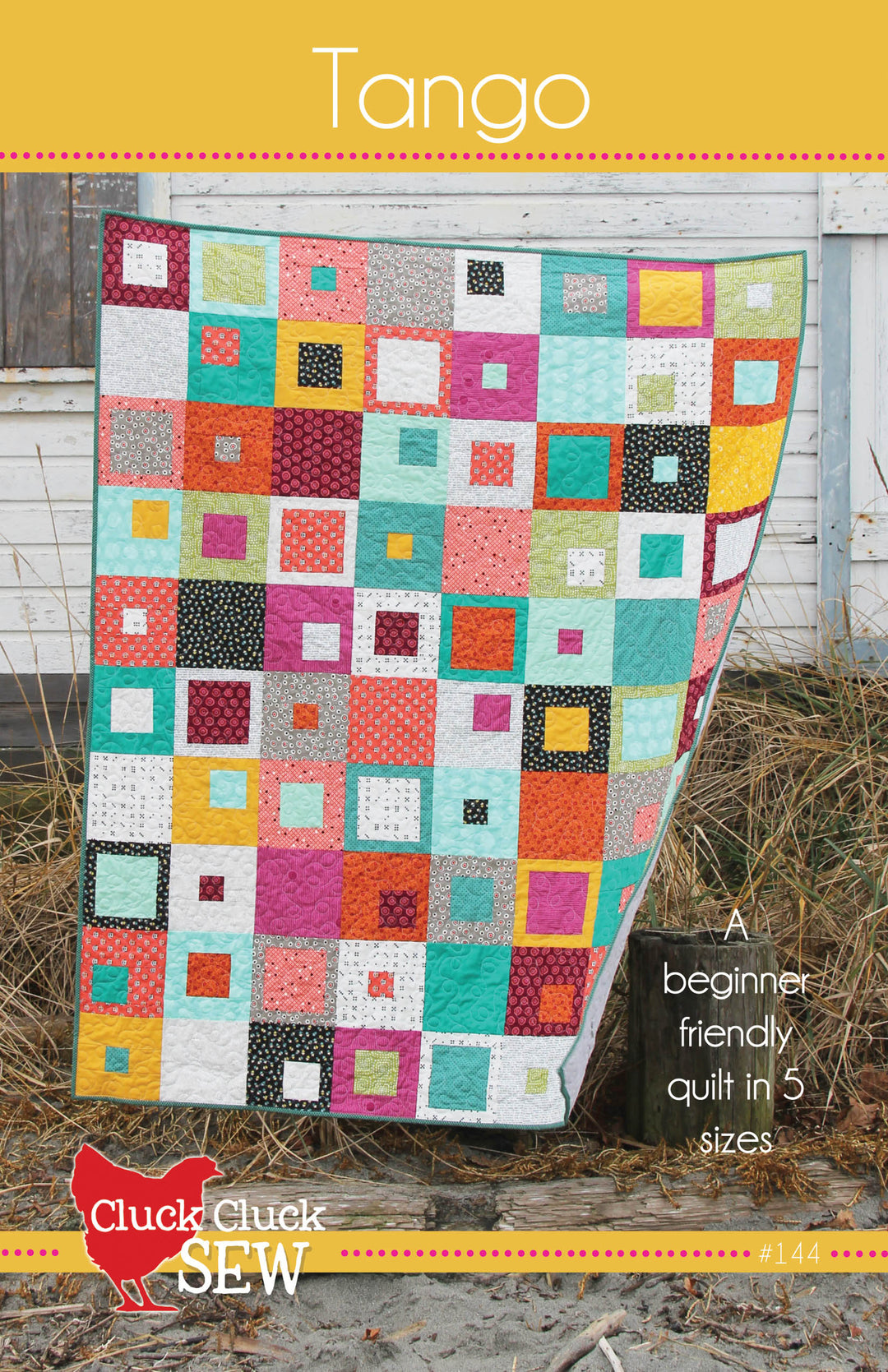 Tango by Cluck Cluck Sew is a beginner friendly quilt pattern.