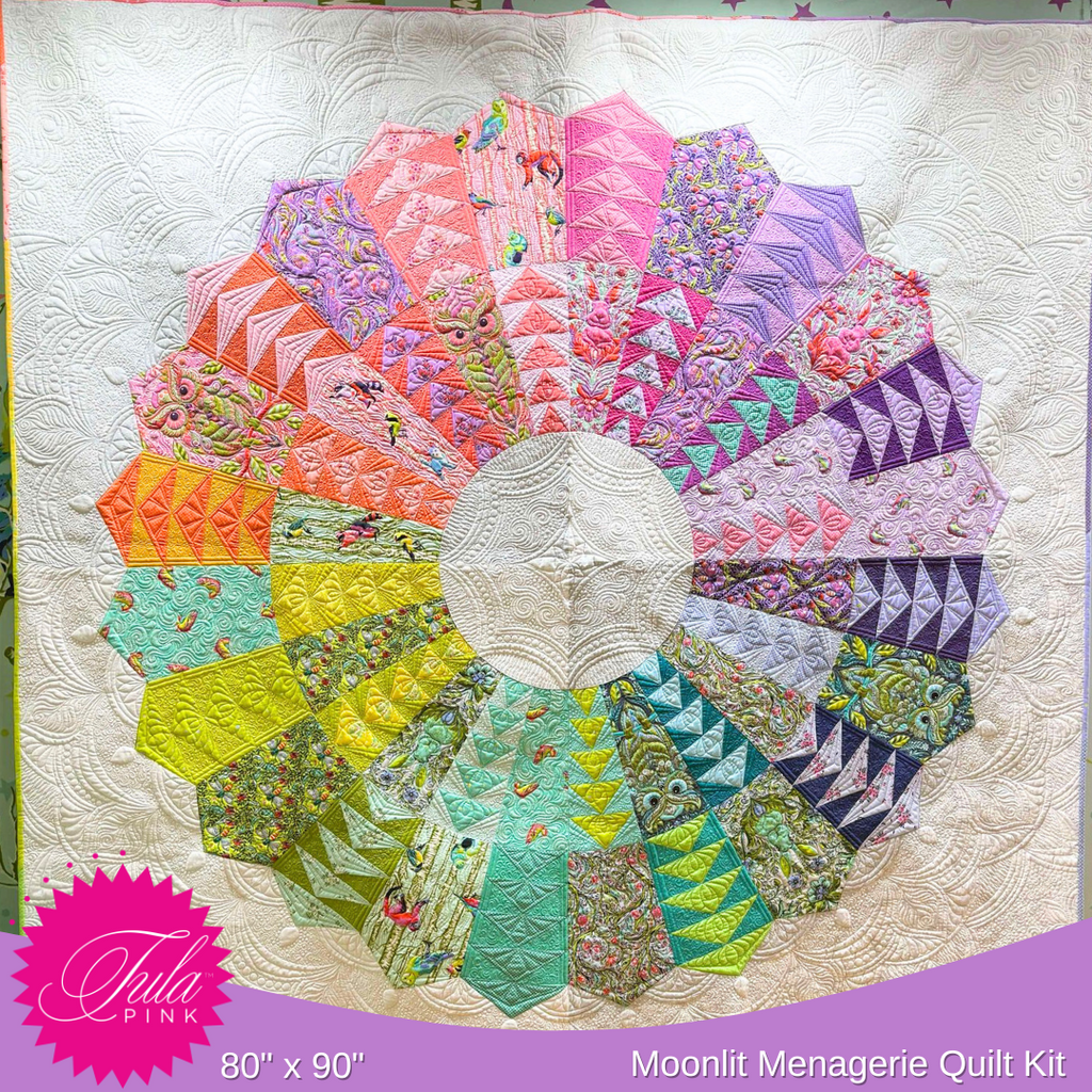 Moonlit Menagerie Quilt Kit - Featuring Full Moon Forest II from