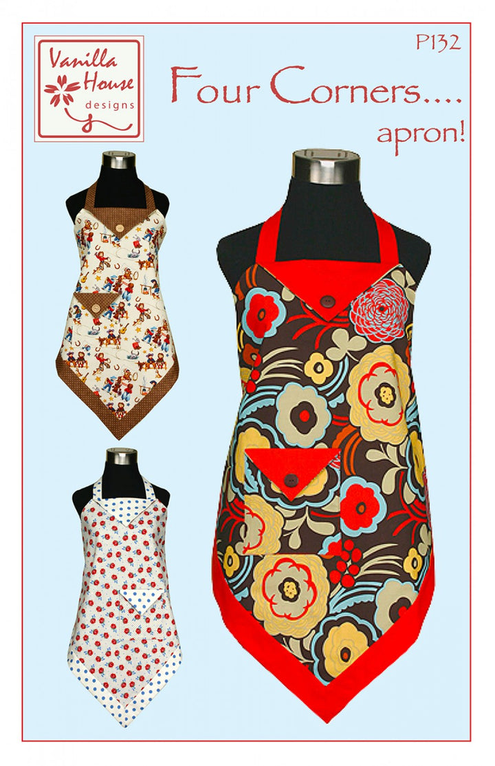 Four Corners Apron Pattern - VHD132