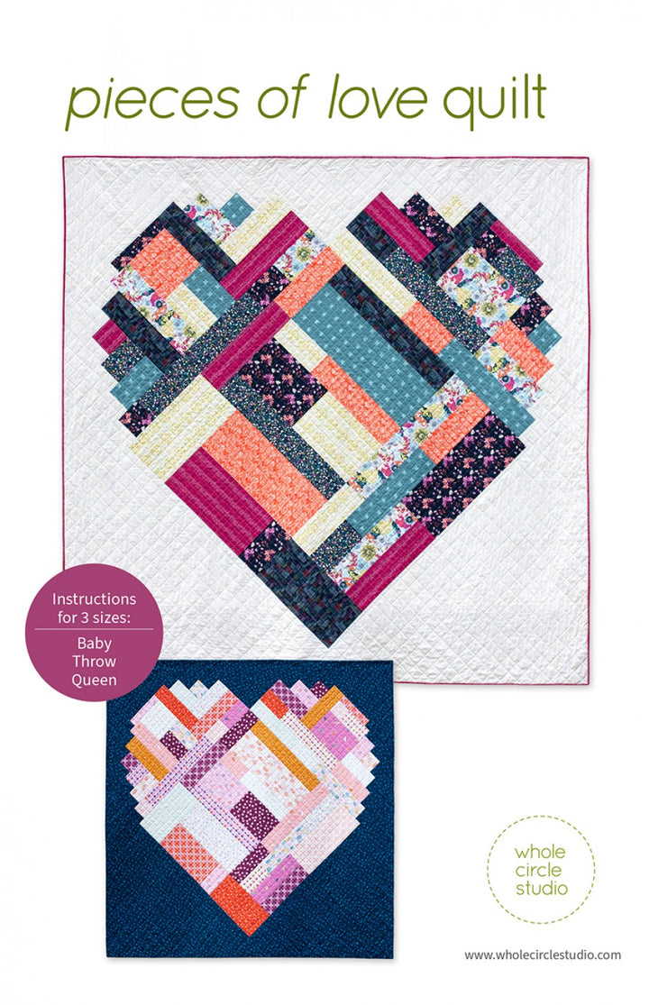 Pieces of Love Quilt Pattern - WCS032