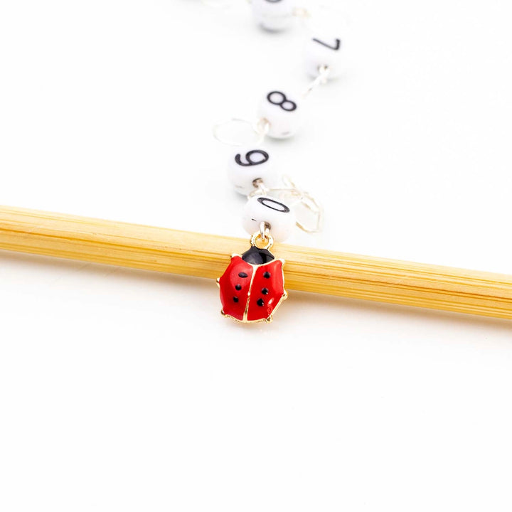 Ladybug Chain Row Chain Counter - Medium