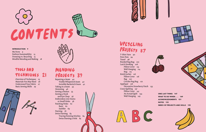 Wear, Repair, Repurpose: A Maker's Guide to Mending and Upcycling Clothes