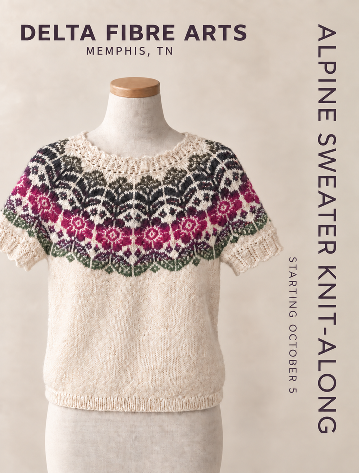 Alpine Sweater Knit-Along—October 5, 9, 24, and November 7—Memphis