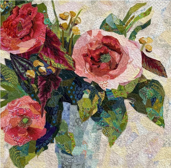 Art in Bloom Pattern - Emily Taylor - Collage Quilter