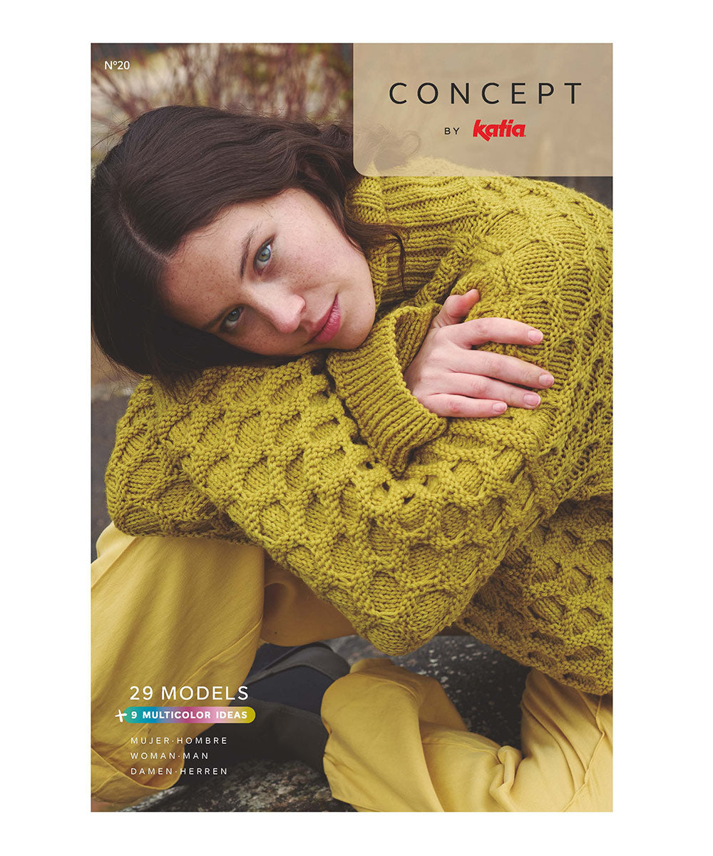 Katia Concept Woman–Man 20 Pattern Magazine
