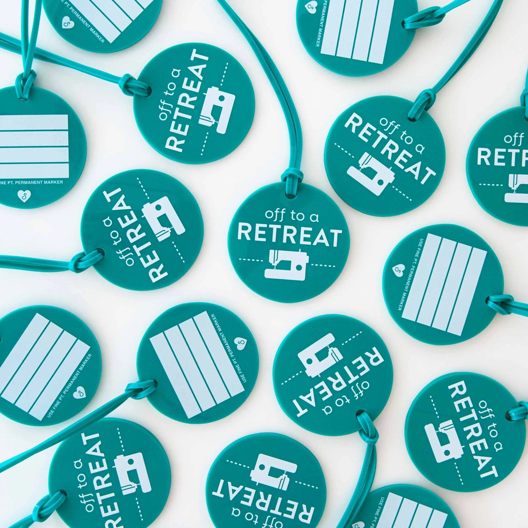 Off To A Retreat Luggage Tag