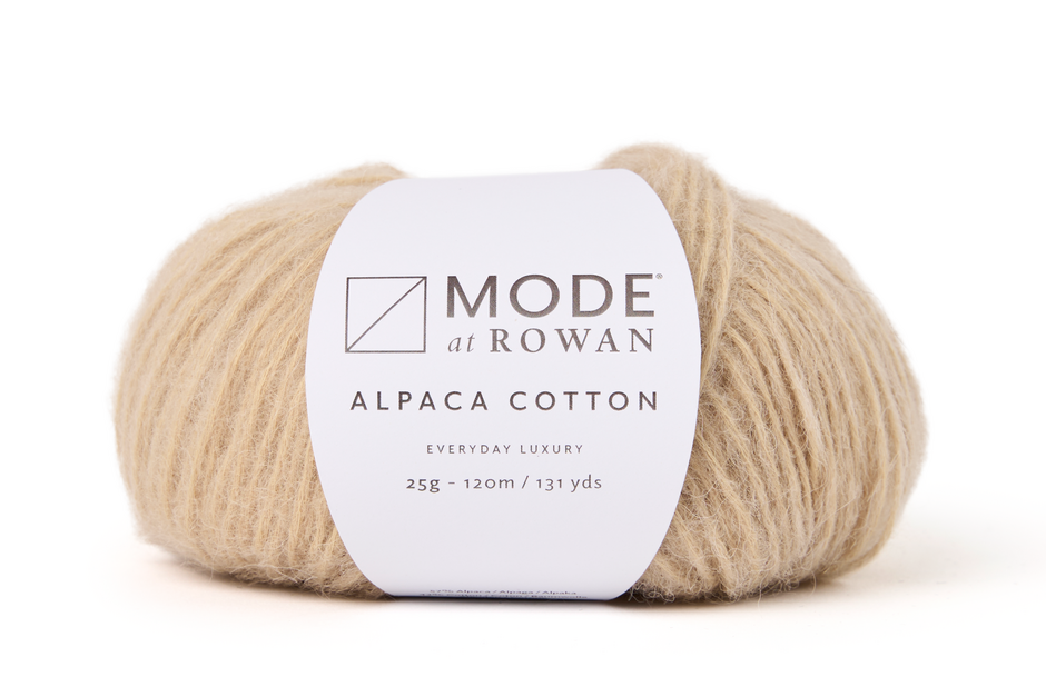 Rowan Alpaca Cotton Yarn - Color Champagne