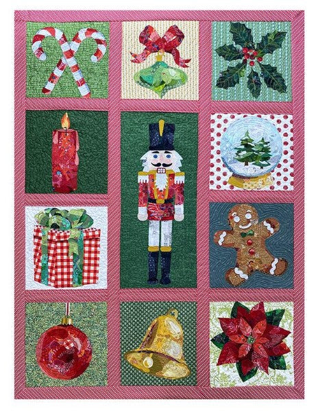 Emily Taylor 12 Days of Christmas Pattern - Collage Quilter
