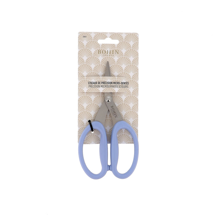 Bohin Micro-Serrated Scissor - Blue - BF25851