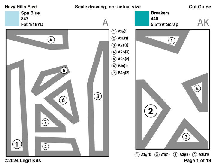 Hazy Hills East Pattern