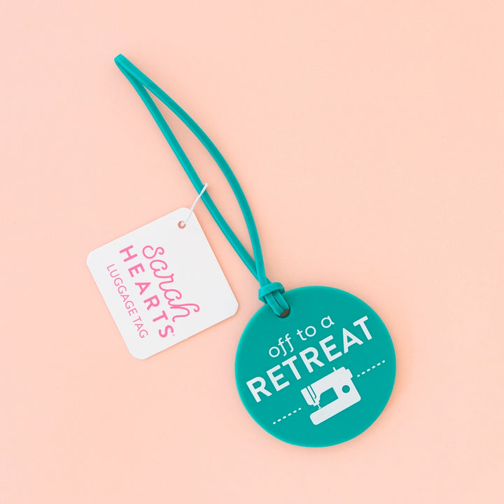 Off To A Retreat Luggage Tag