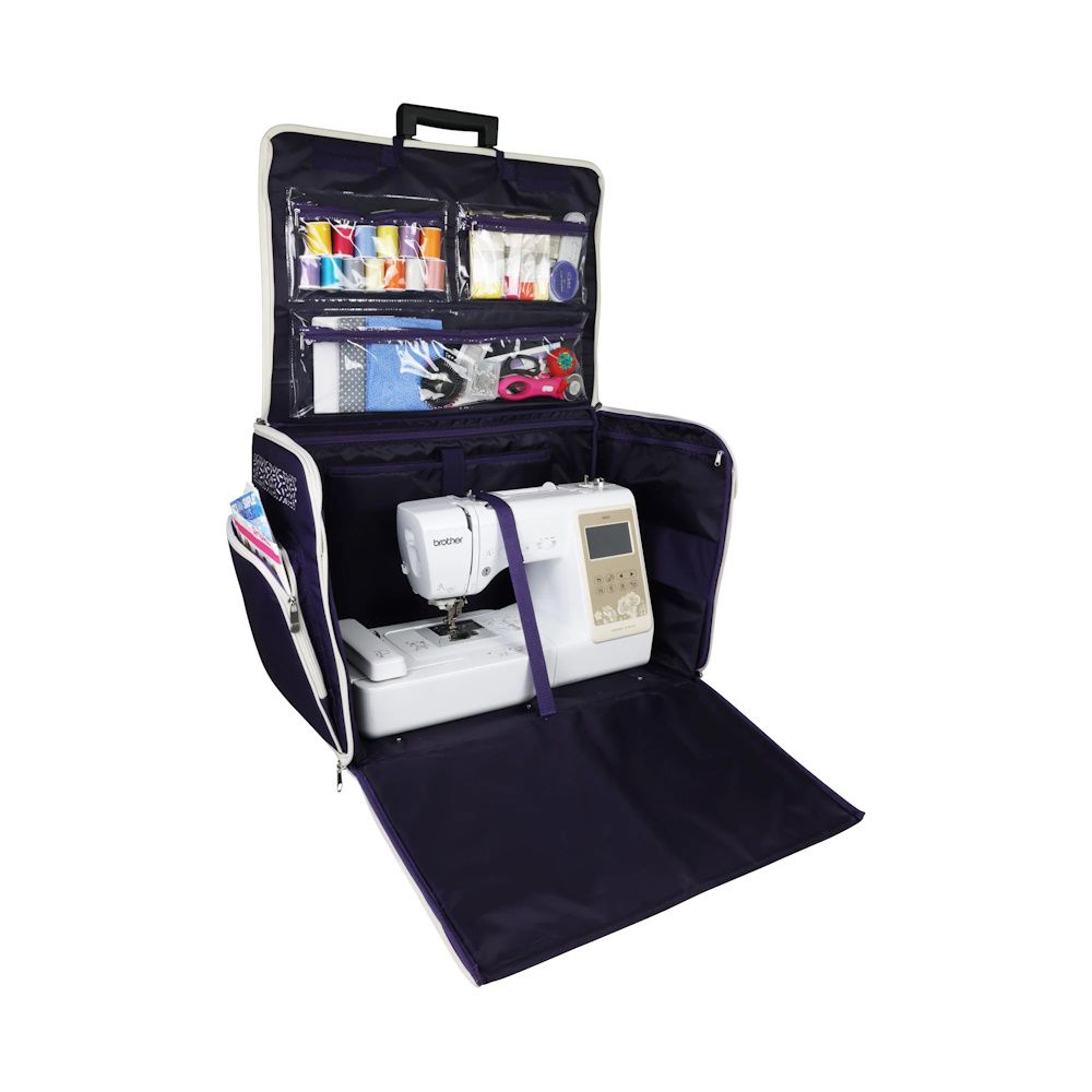 XL Rolling Sewing Machine Tote - EVM13475-1 - Everything Mary