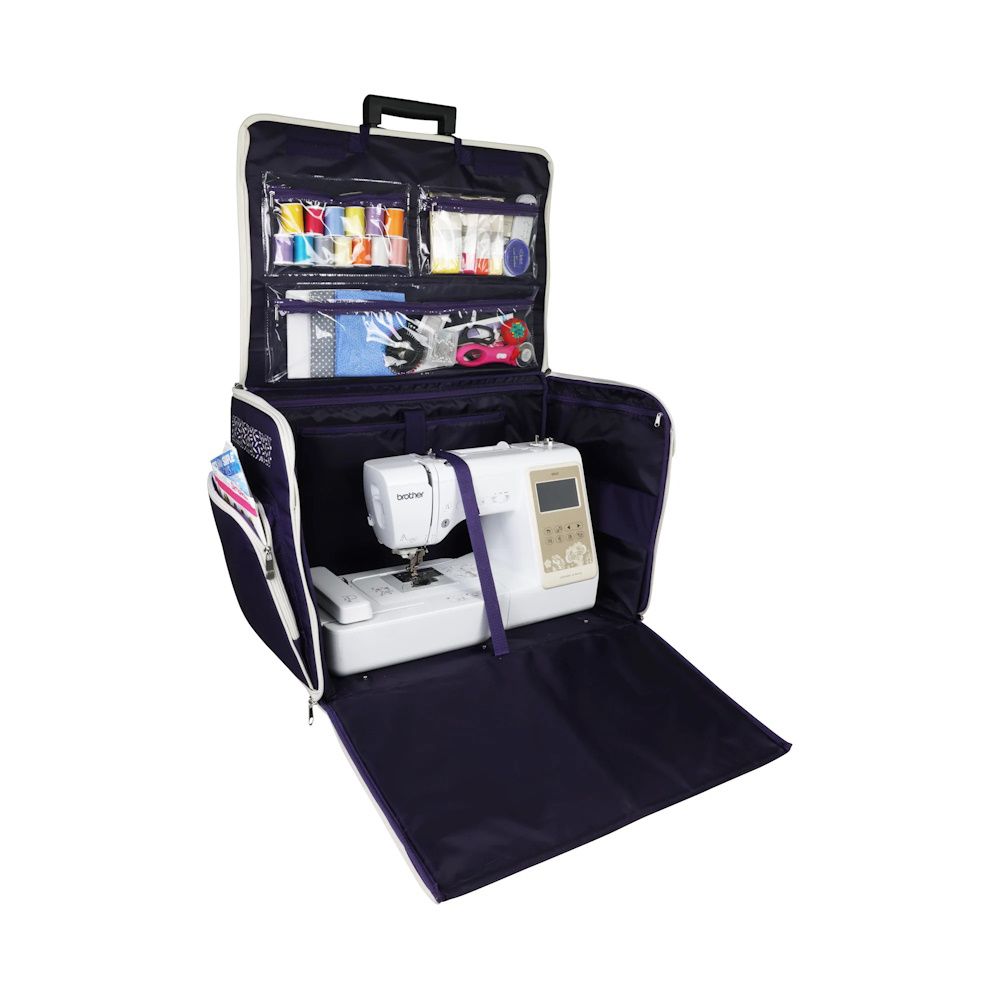 XL Rolling Sewing Machine Tote - EVM13475-1