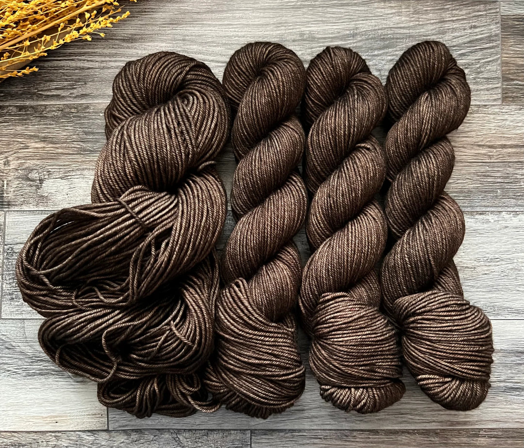 Brown yarn 