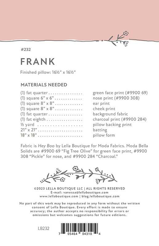 Frank - LB 232 - Lella Boutique