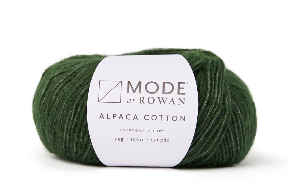 Rowan Alpaca Cotton Yarn - Color Foilage Green