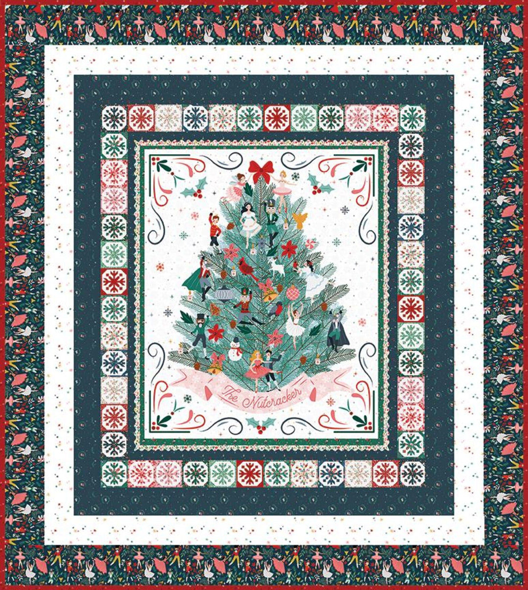 Decorate the Tree Panel Quilt Kit