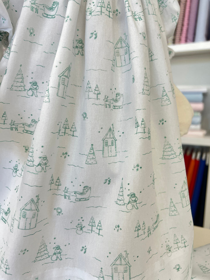 Christmas Toile Bishop Kit