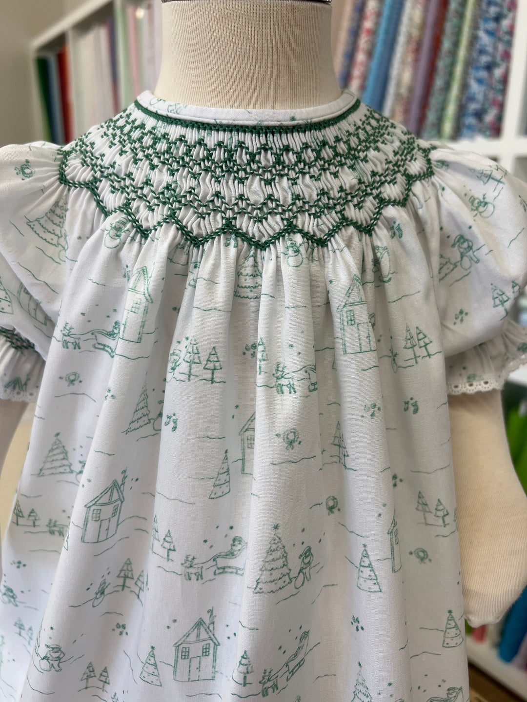 Christmas Toile Bishop Kit