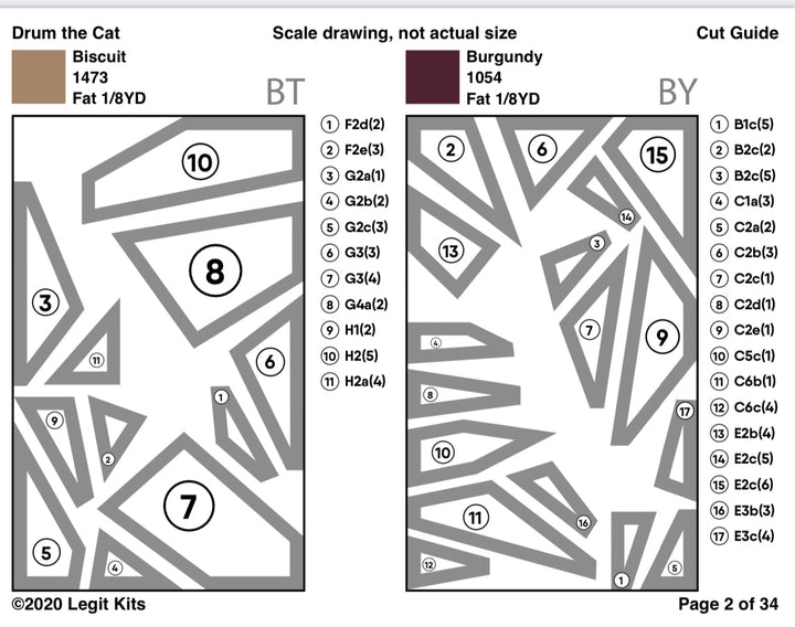 Drum the Cat Pattern