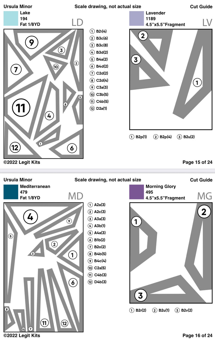 Ursula Minor Quilt Kit