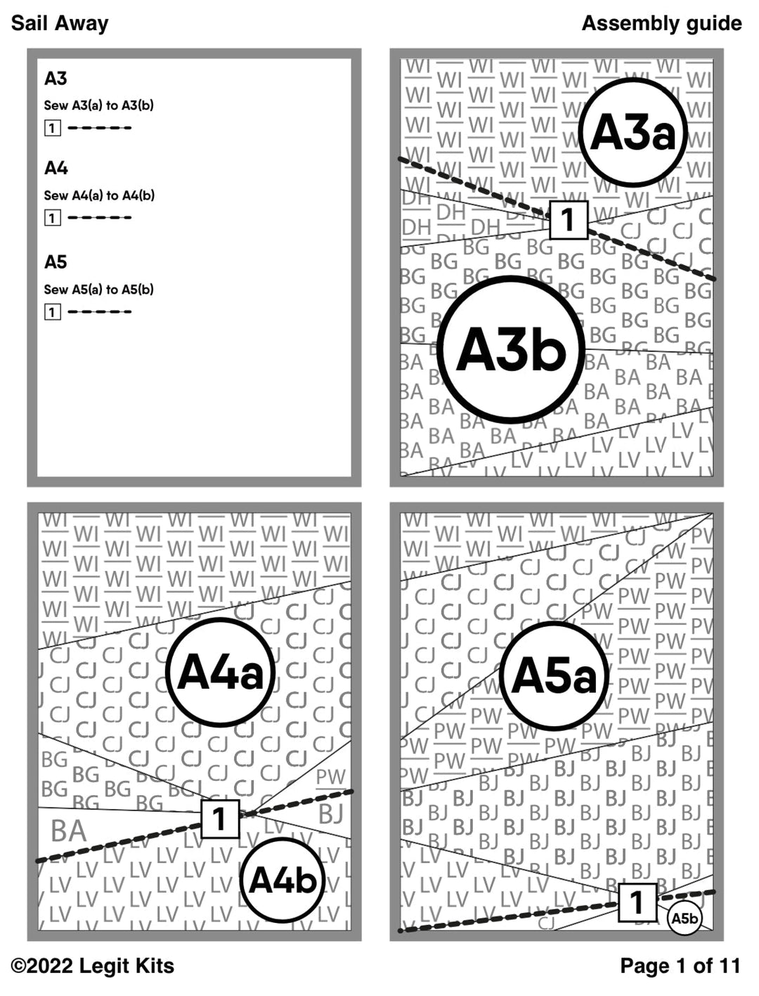 Sail Away Pattern