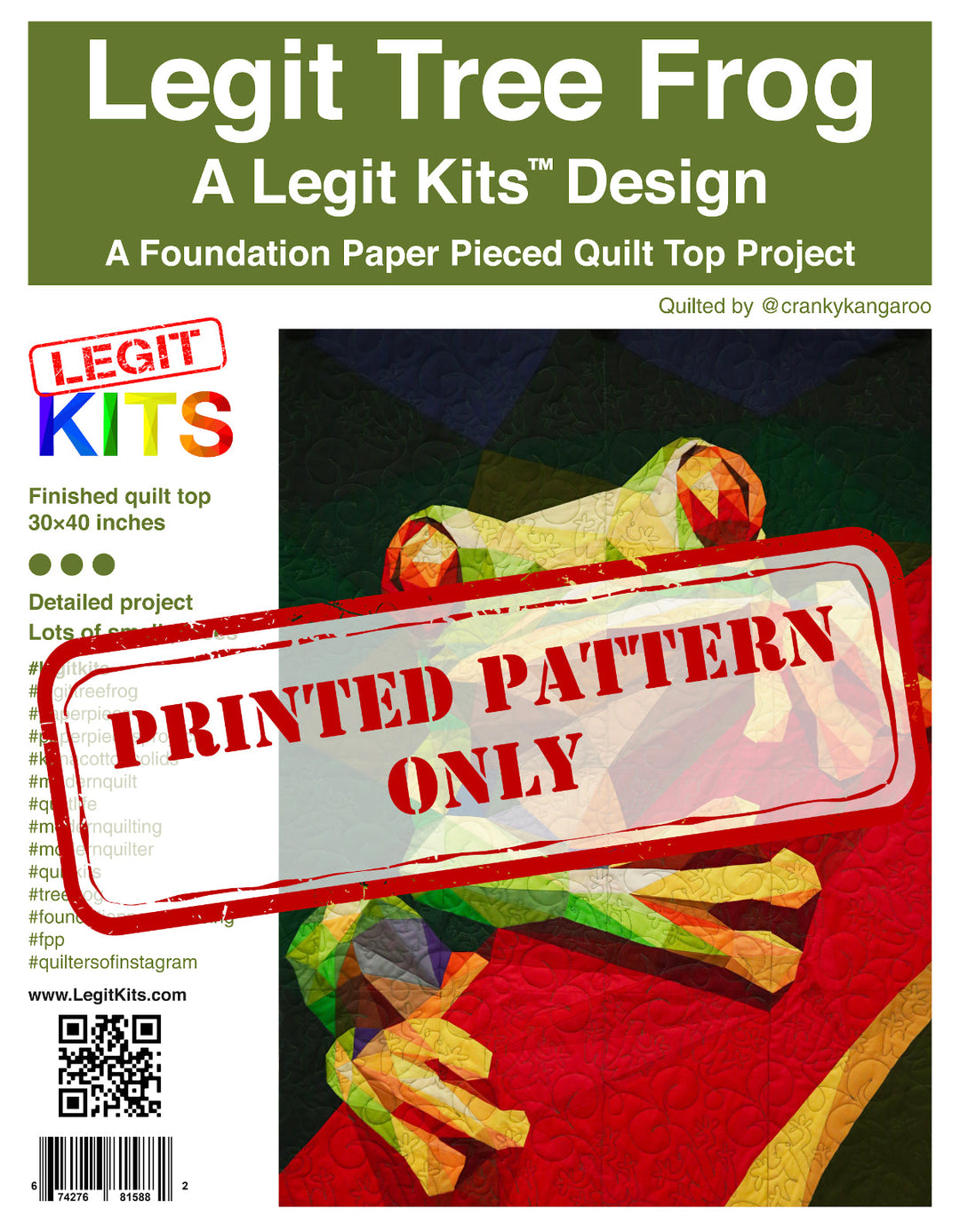 Tree Frog Pattern Texture Tree Frog Pattern – The Sewing House, Inc