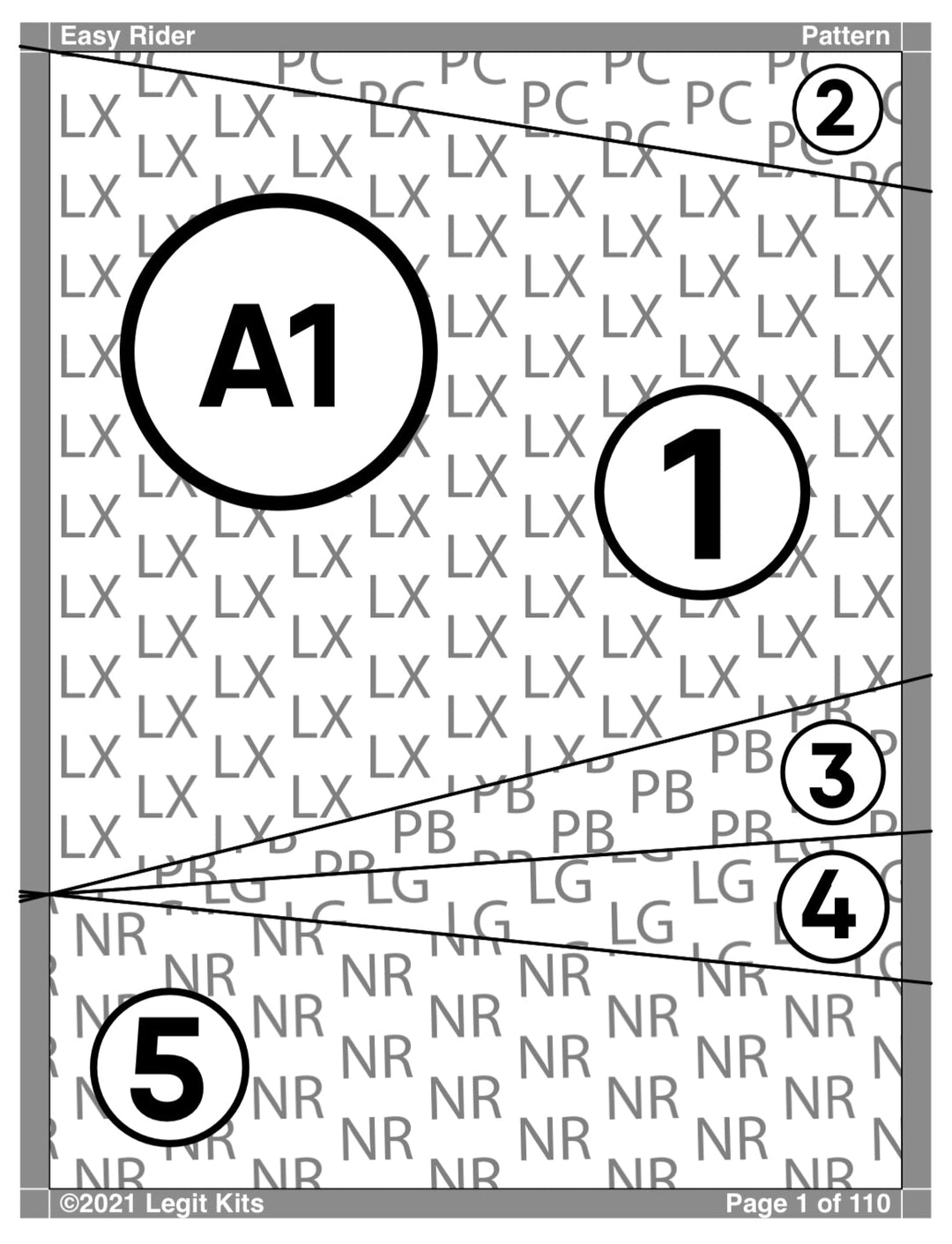 Easy Rider Quilt Kit