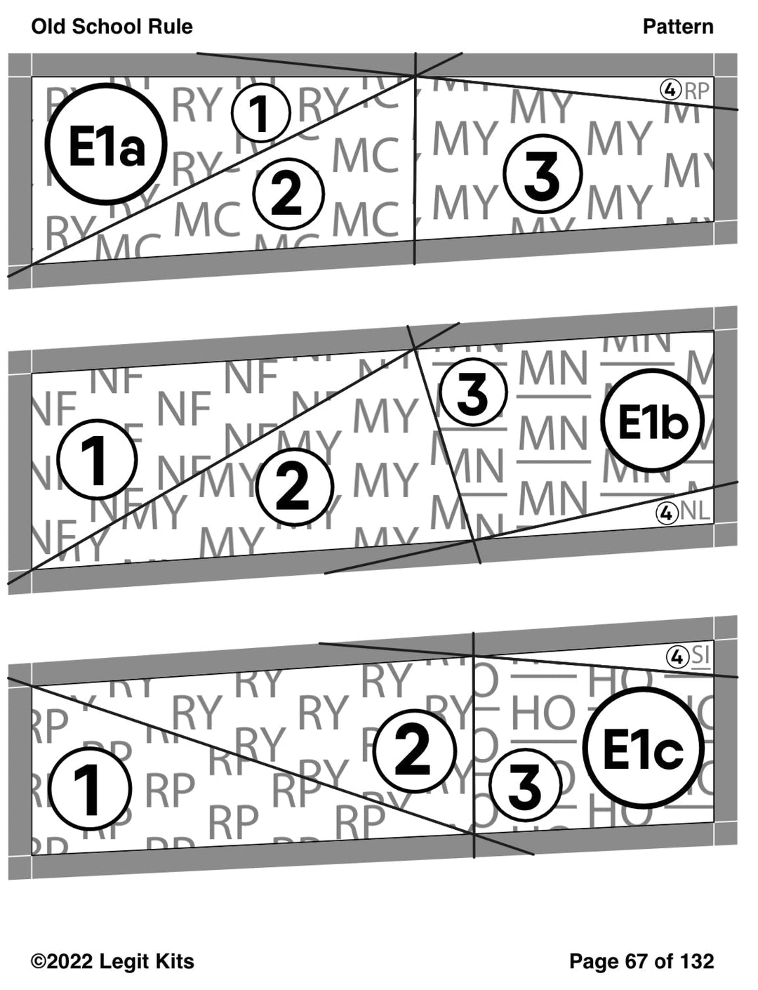 Old School Rule Pattern