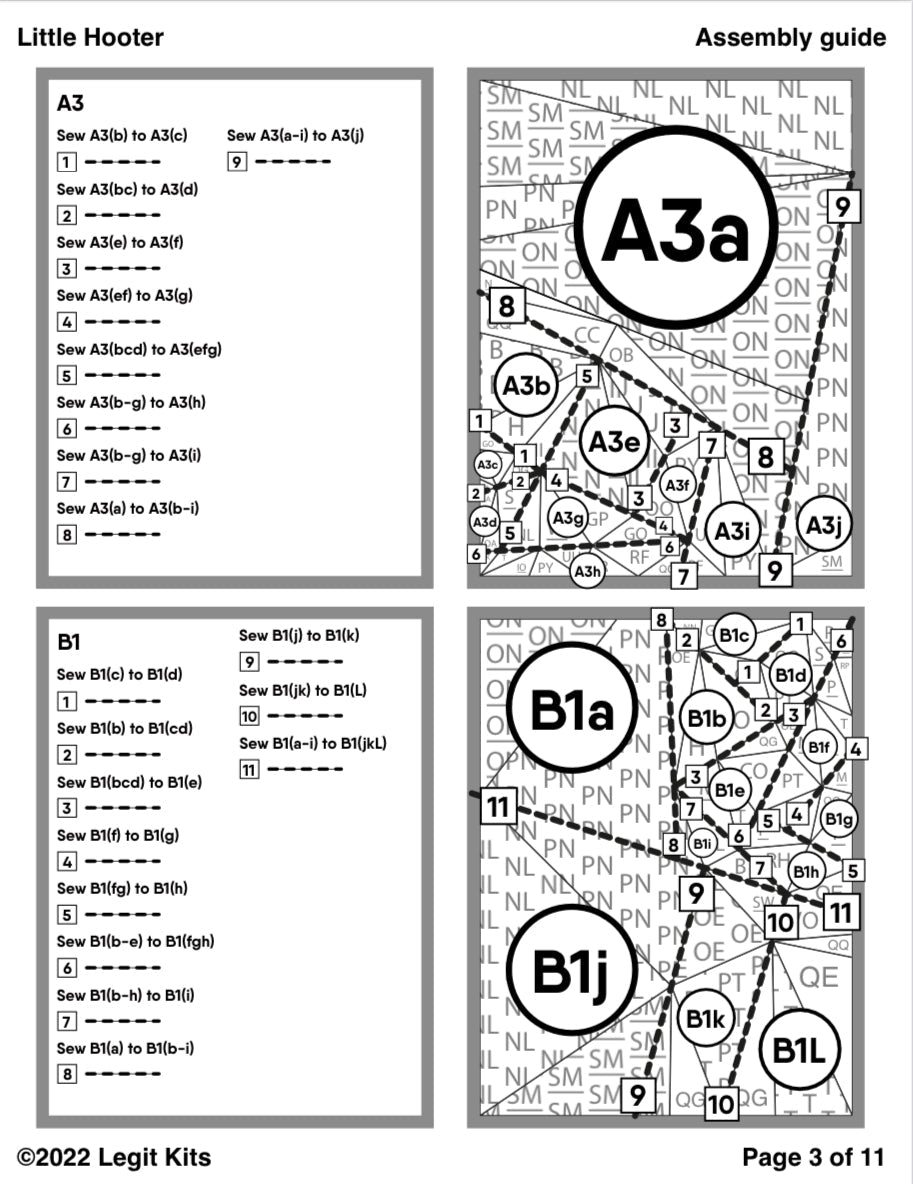 Little Hooter Quilt Kit