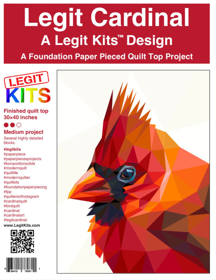 Cardinal Quilt Kit