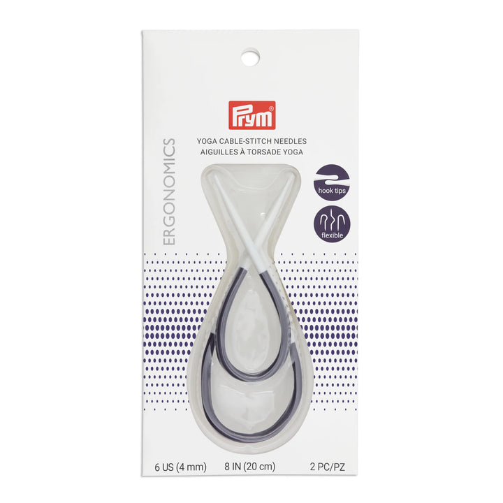 Prym Yoga Cable Needles 8" - PE-57125