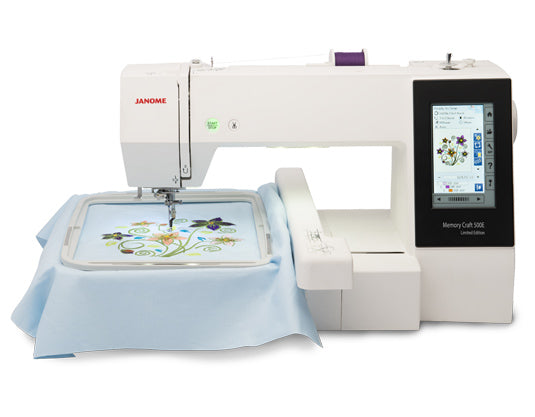 Janome Memory Craft 500E