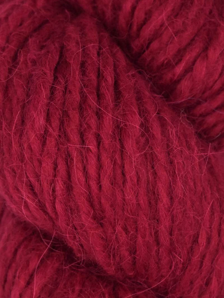 Close-up of red yarn ball