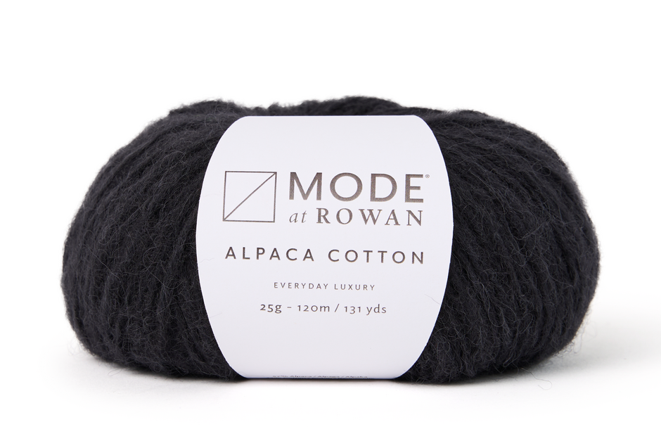 Rowan Alpaca Cotton Yarn - Color Noire