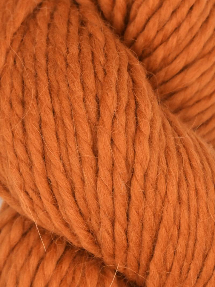 Close-up of orange yarn ball