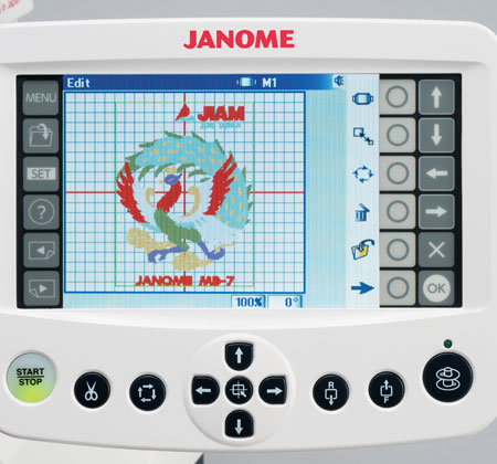 Janome Embroidery MB7