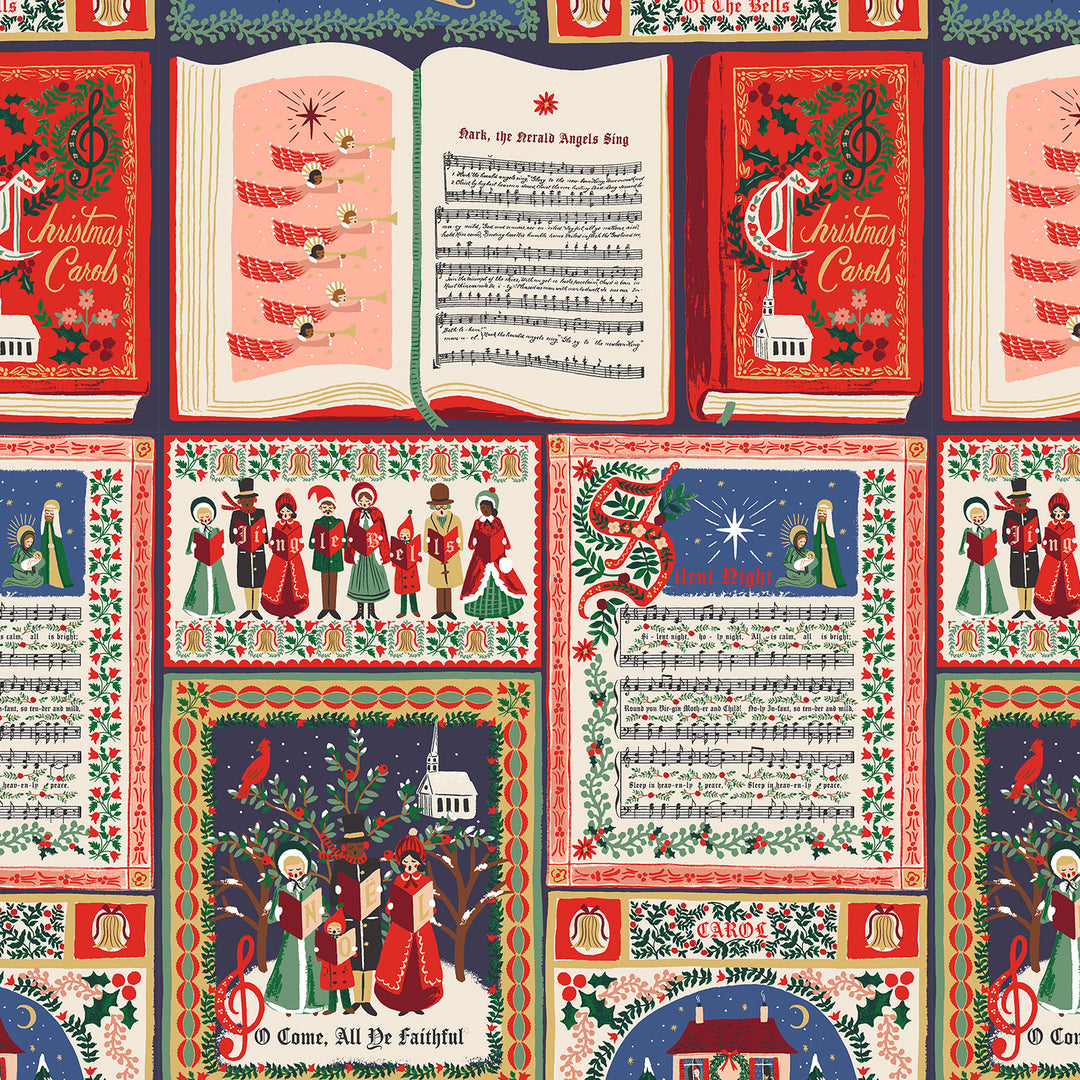 Holiday Classics - Christmas Carols - Red - RP624-RE2