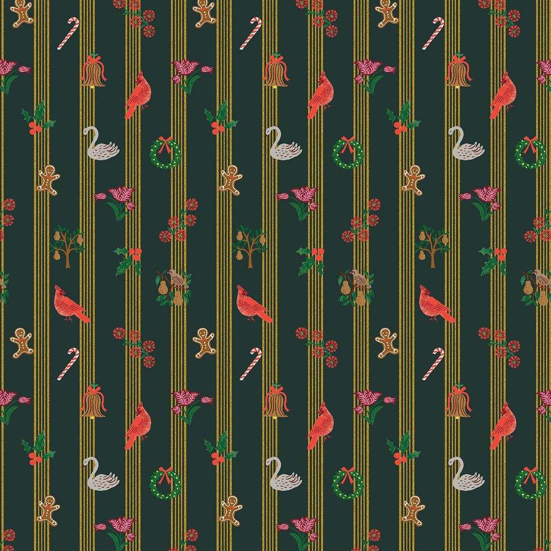 Holiday Classics - Yuletide - Evergreen Metallic - RP628-EV3M