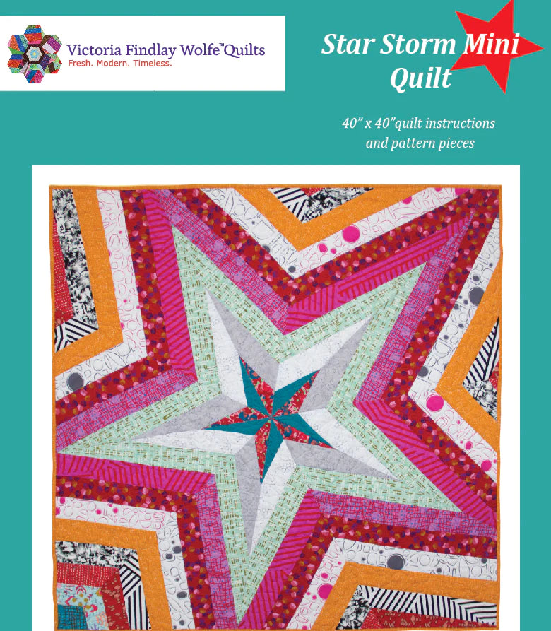Star Storm Mini Pattern - Victoria Findlay Wolfe